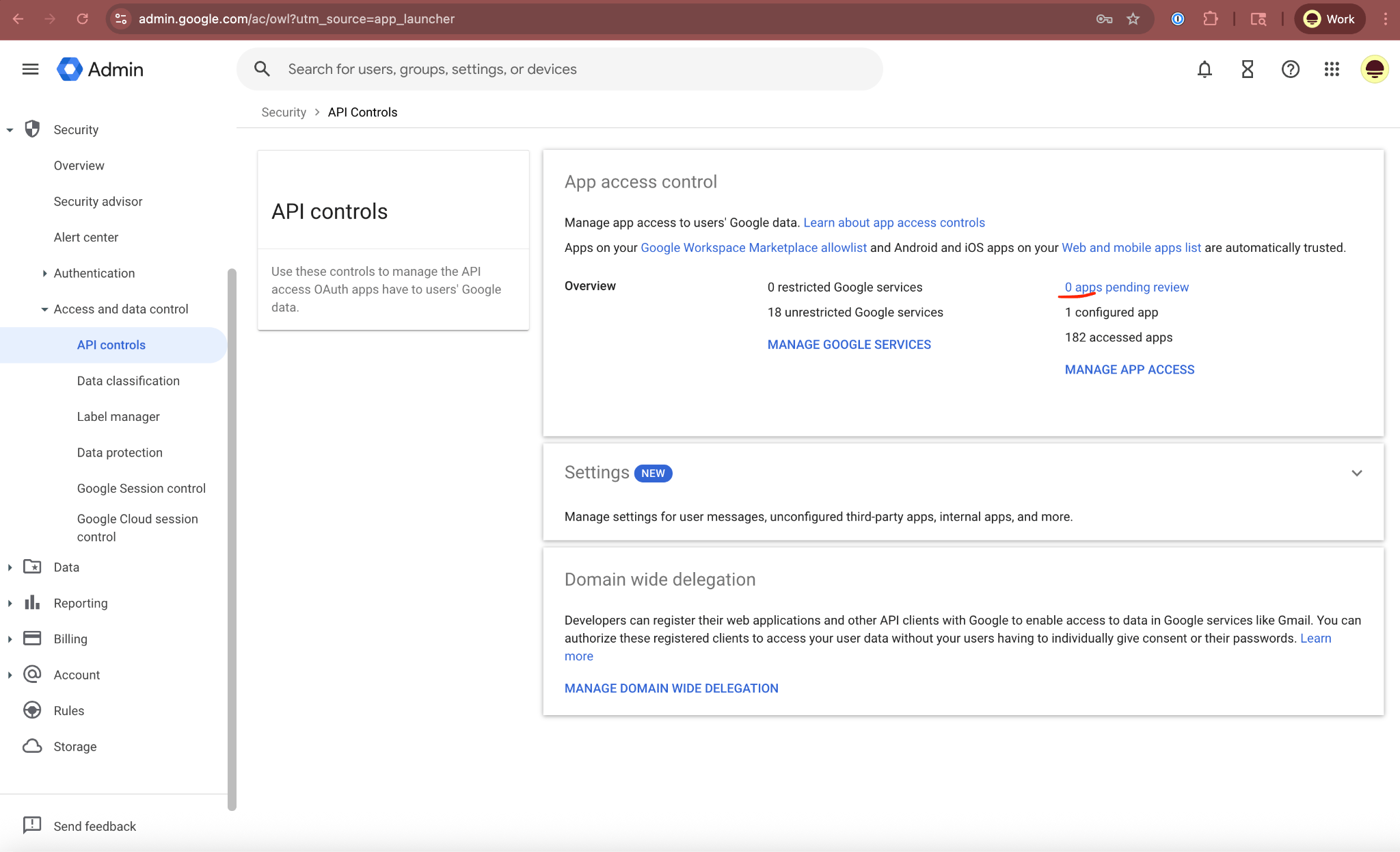 Approve a pending Daylit access request in Google Admin Console