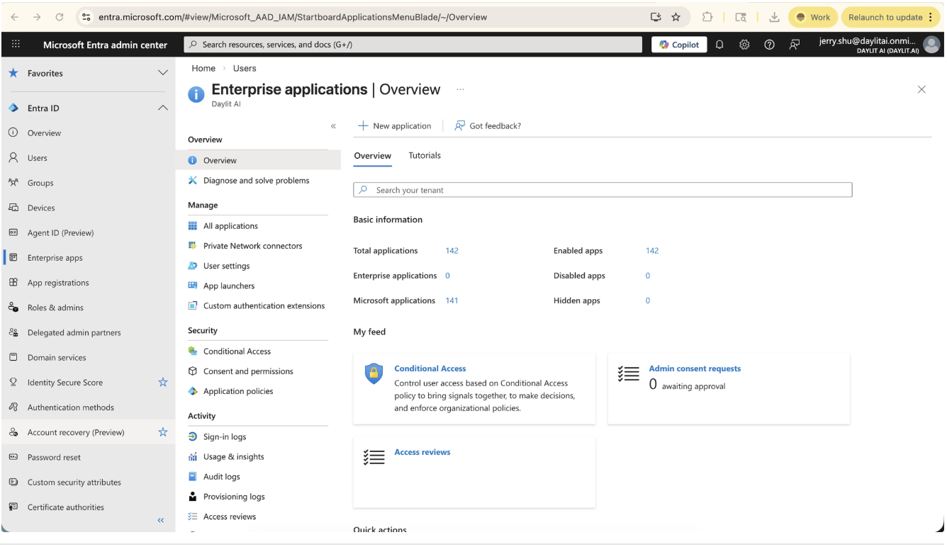 Admin consent settings in Microsoft Entra