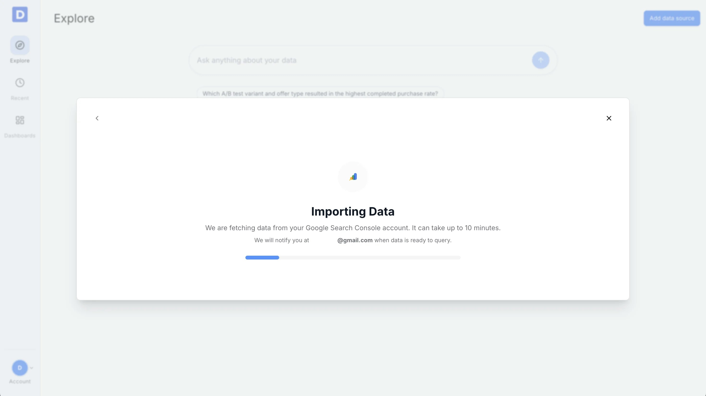 Data Import Step 4