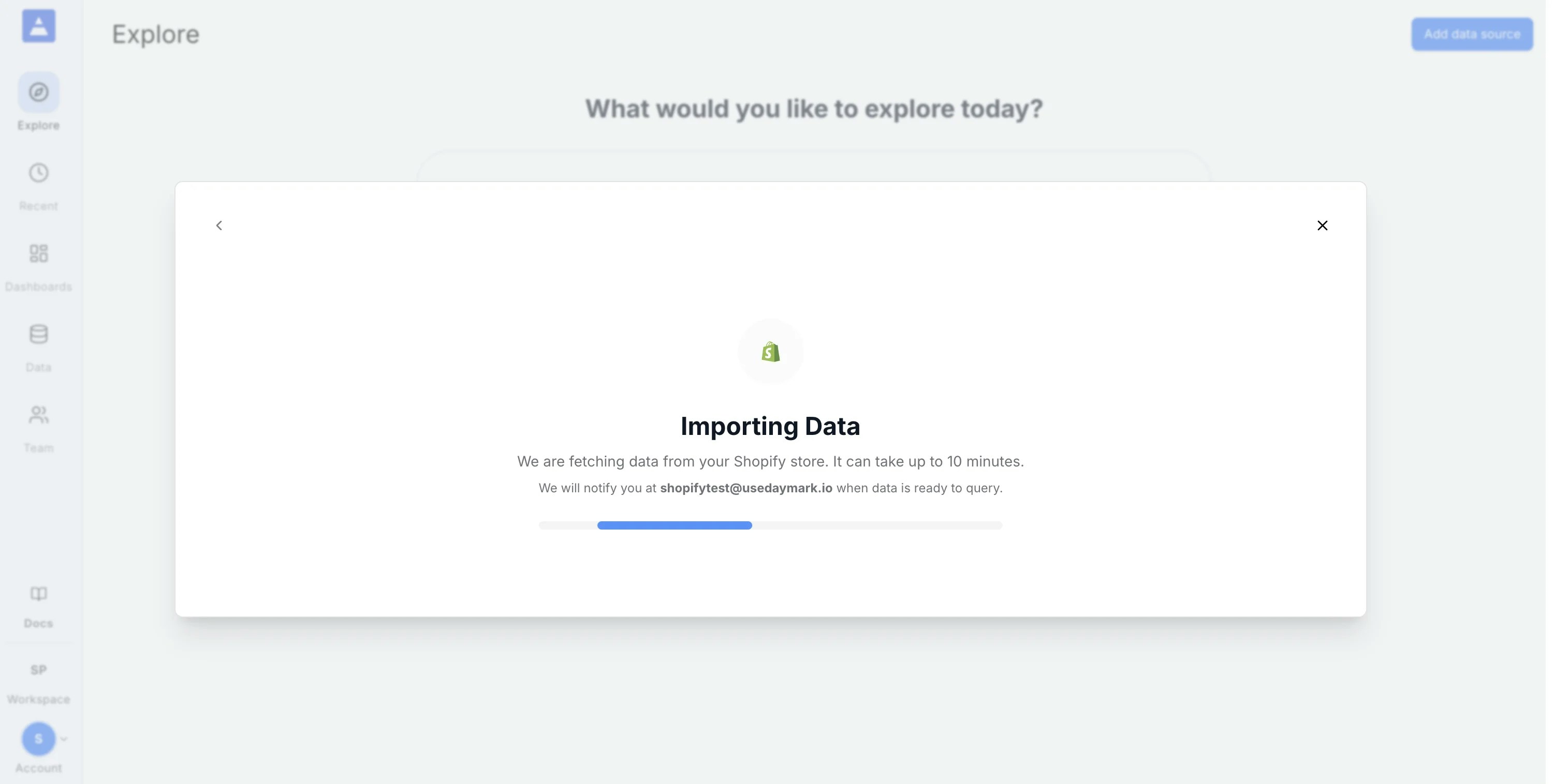 Data Import Step 4