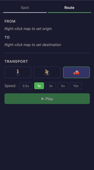 Route Panel