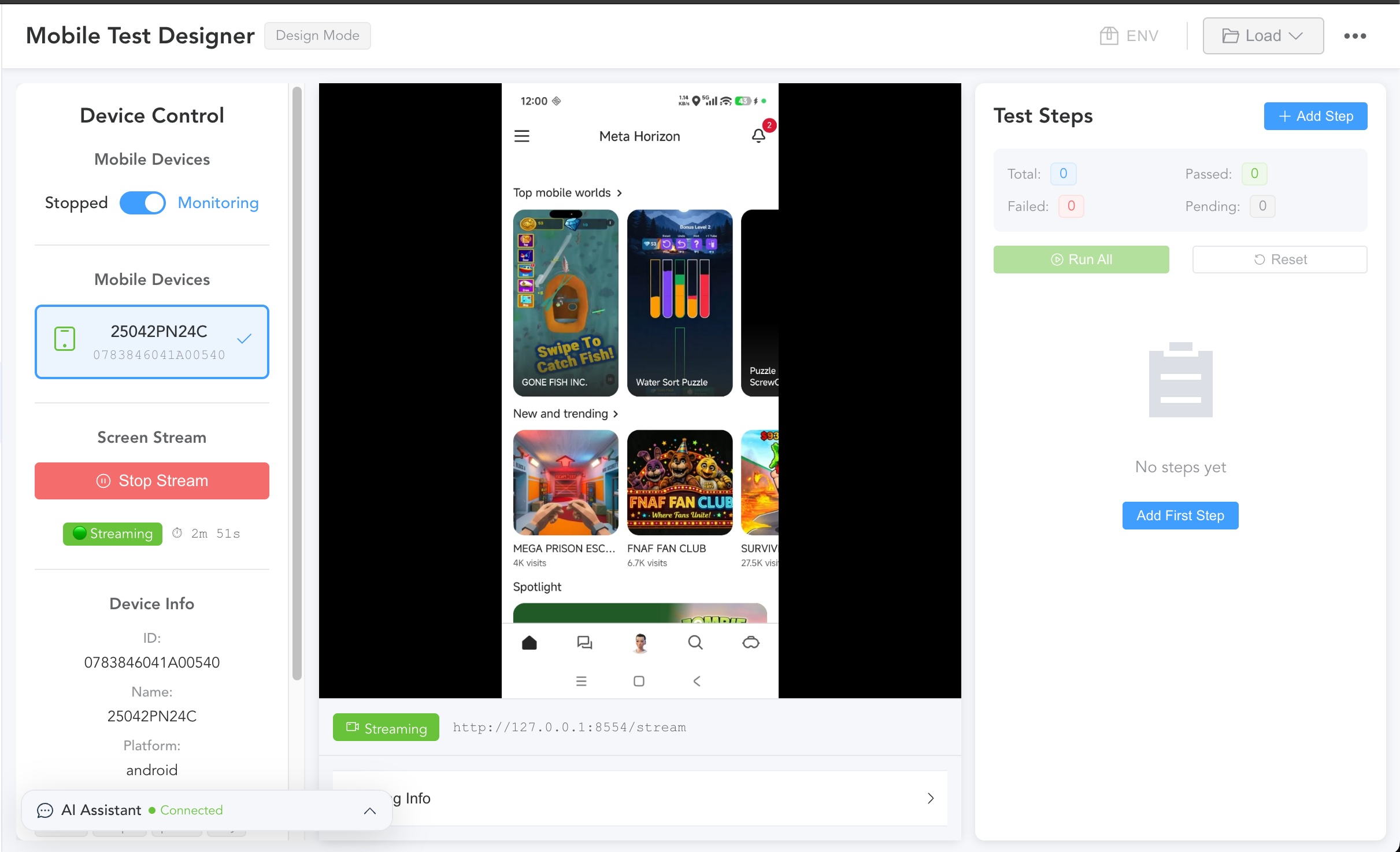 Interface Layout