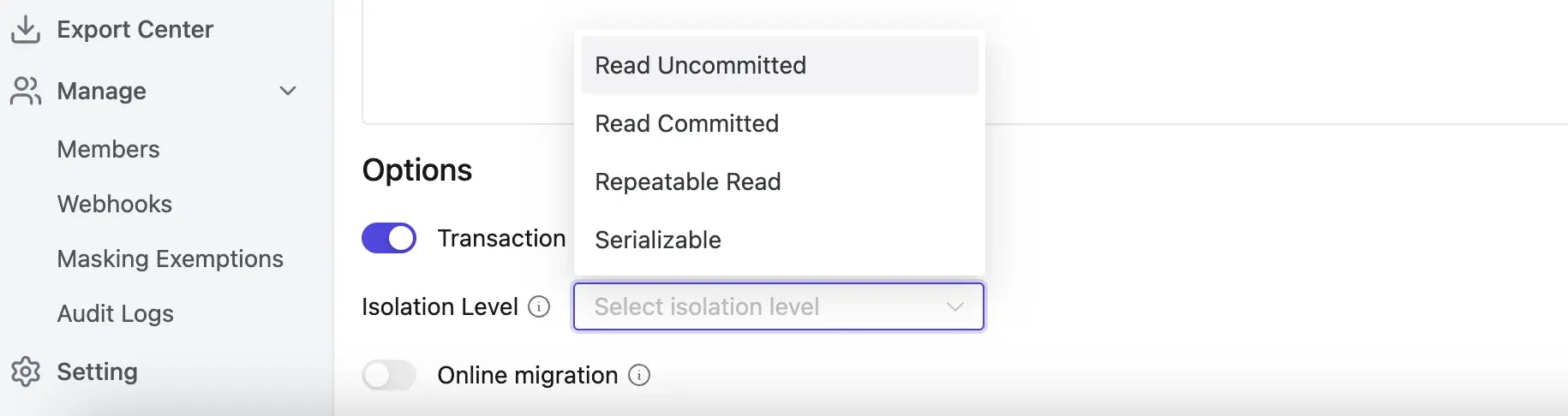 MySQL transaction isolation levels