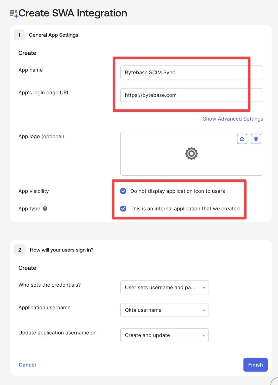 create-swa-integration