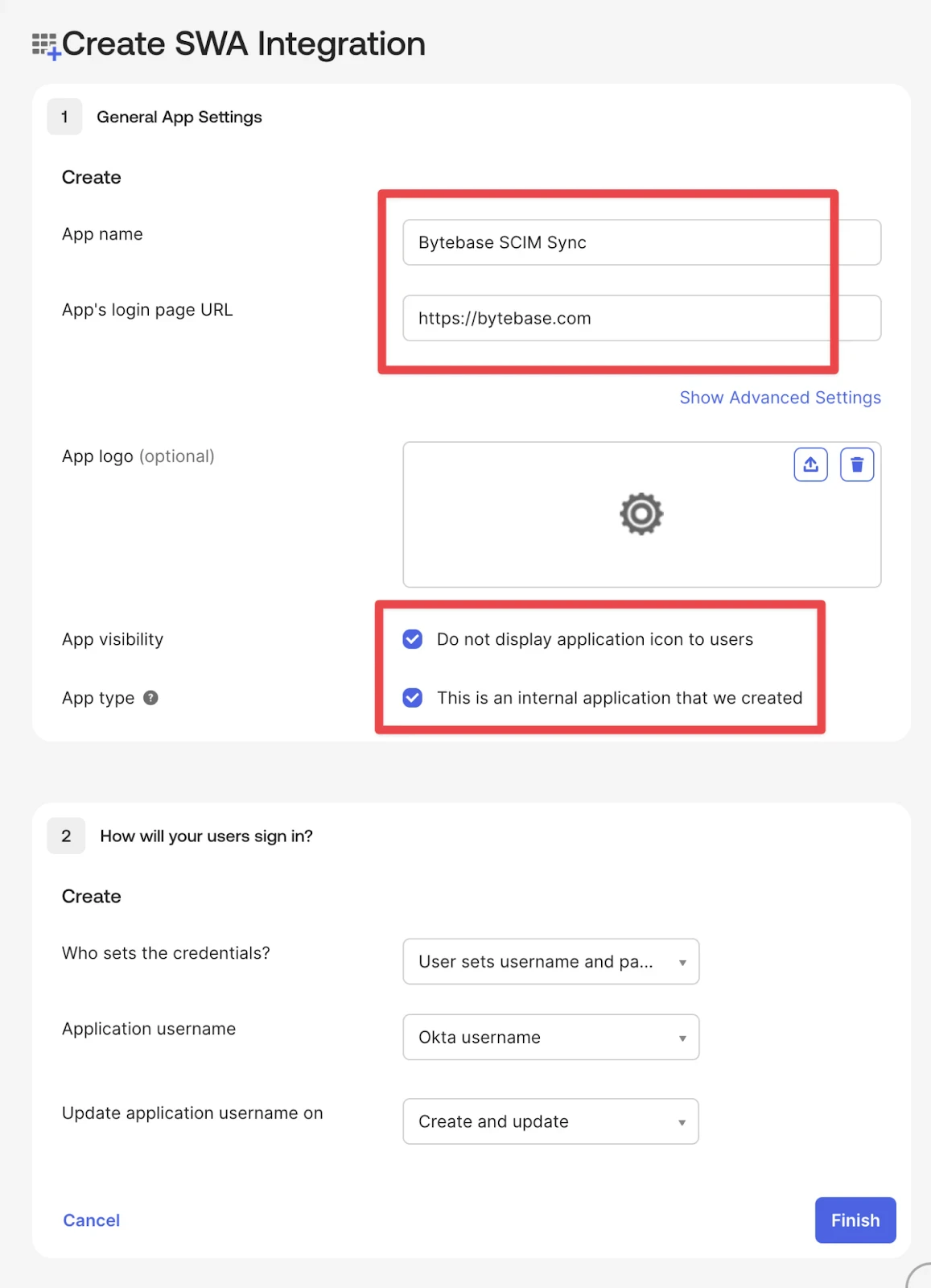 create-swa-integration