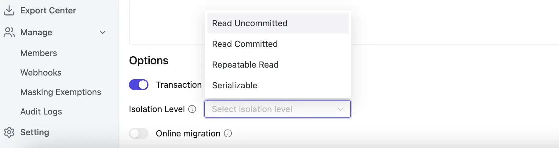 MySQL transaction isolation levels