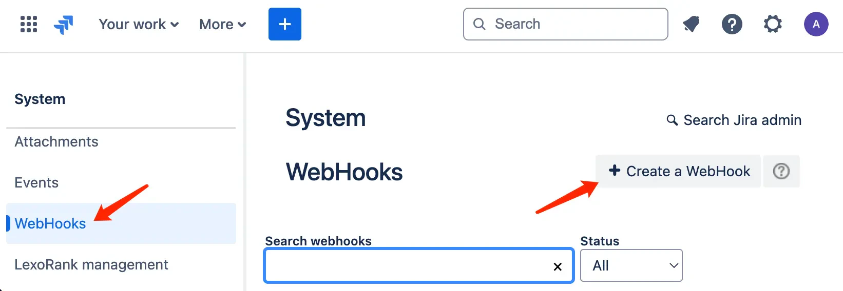 jira-create-webhook