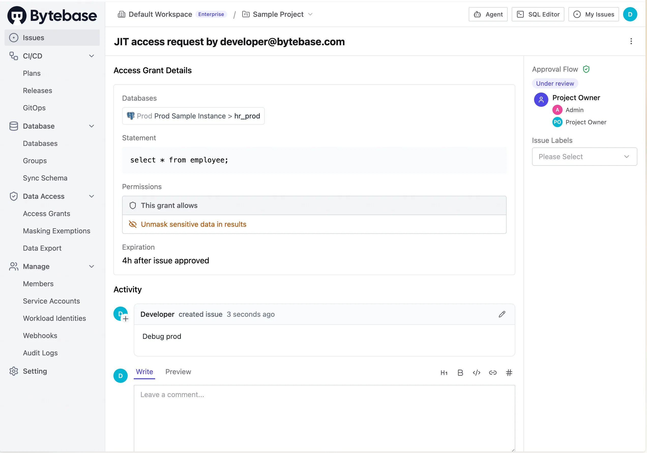 jit-access-request-issue