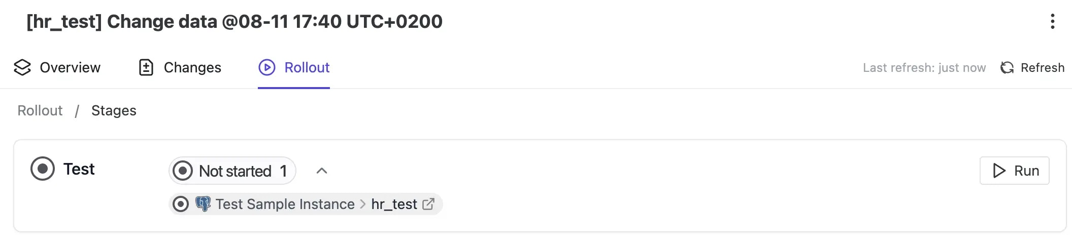 Data Change with 1-Click Rollback - Bytebase Docs