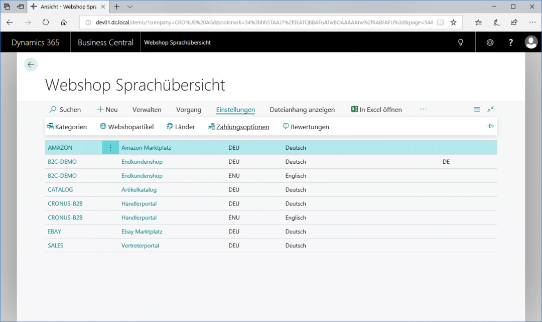 Open Webshop Payment Options