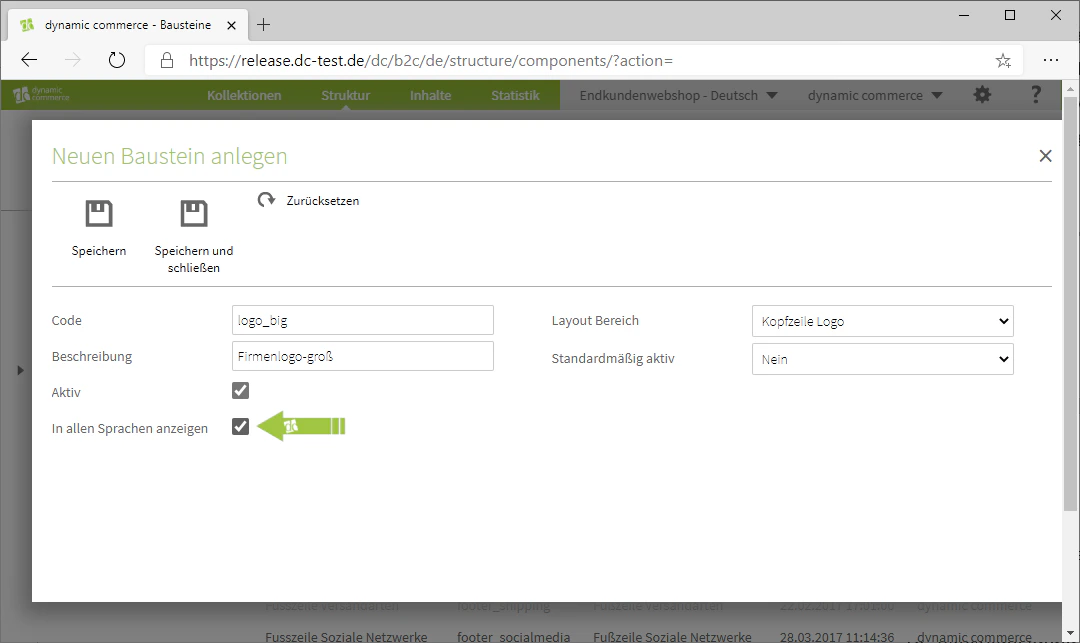 Display in All Languages