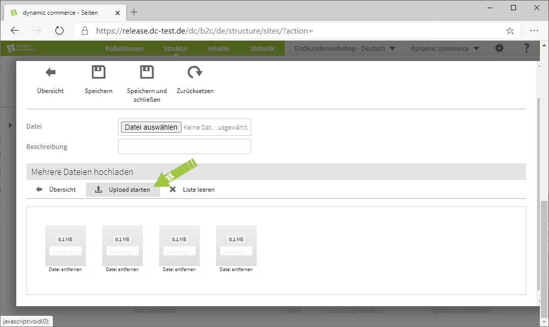 Upload multiple files simultaneously