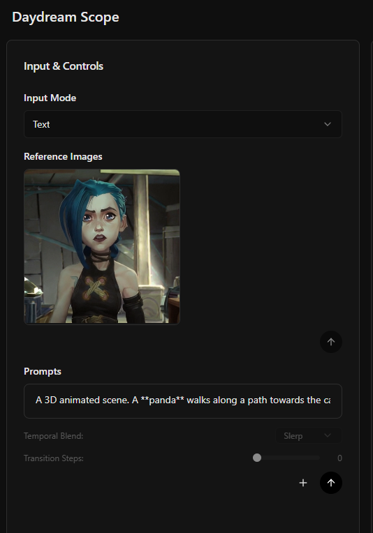 Reference image preview