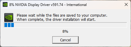 압축 해제 진행 중 (8%)
