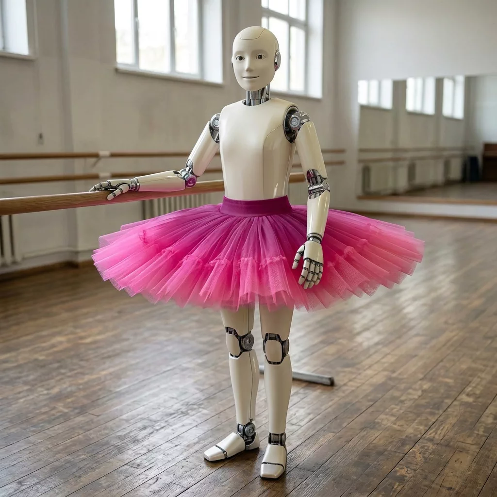 Robot ballerina reference image