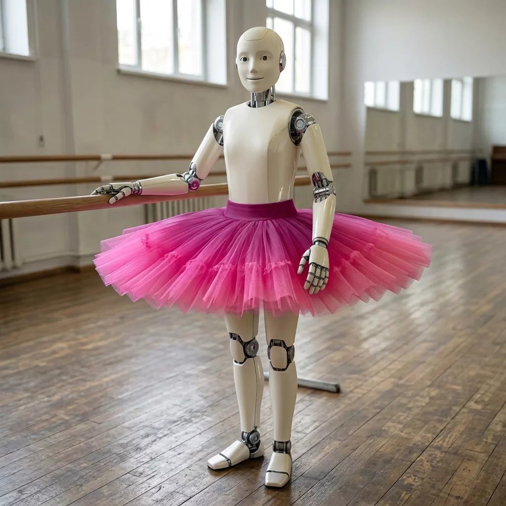 Robot ballerina reference image