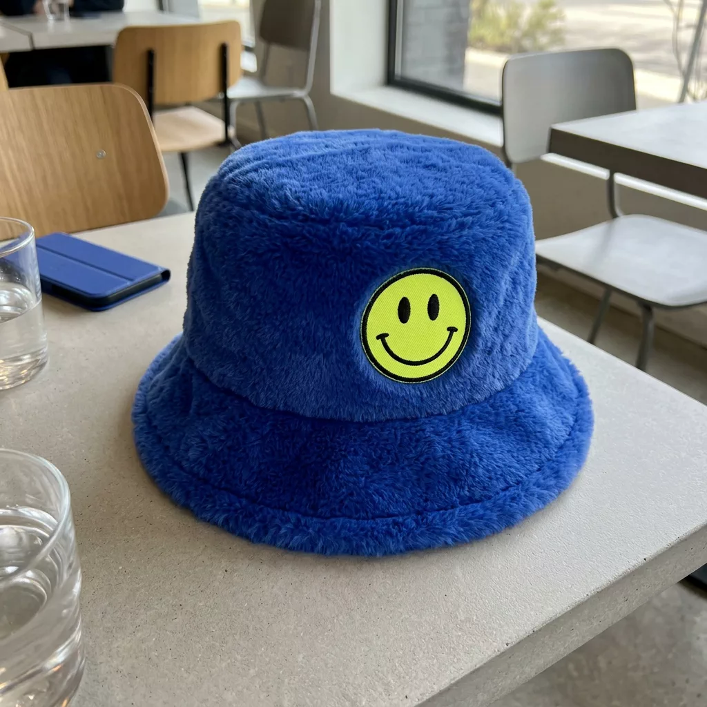 Smiley bucket hat reference image
