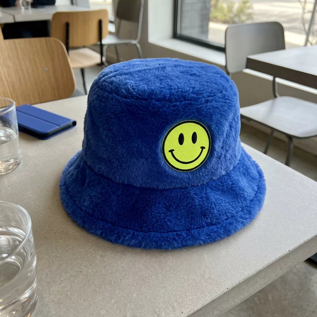 Smiley bucket hat reference image