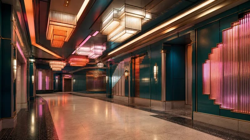 Art deco concourse reference image