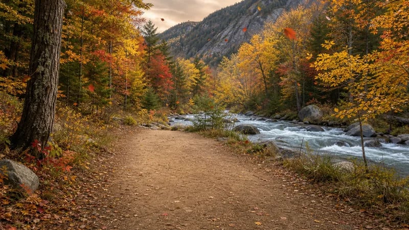 Nature preserve in fall reference image