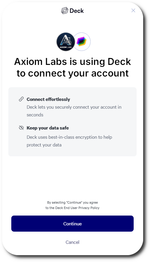 Auth SDK - View 1