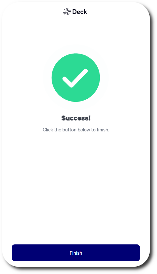 Auth SDK - View 3