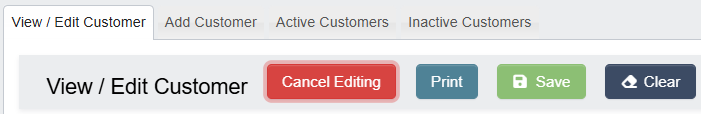 Cancel Editing