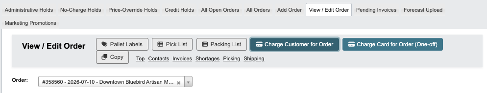 Charge Order