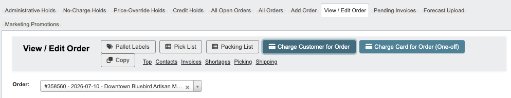 Charge Order