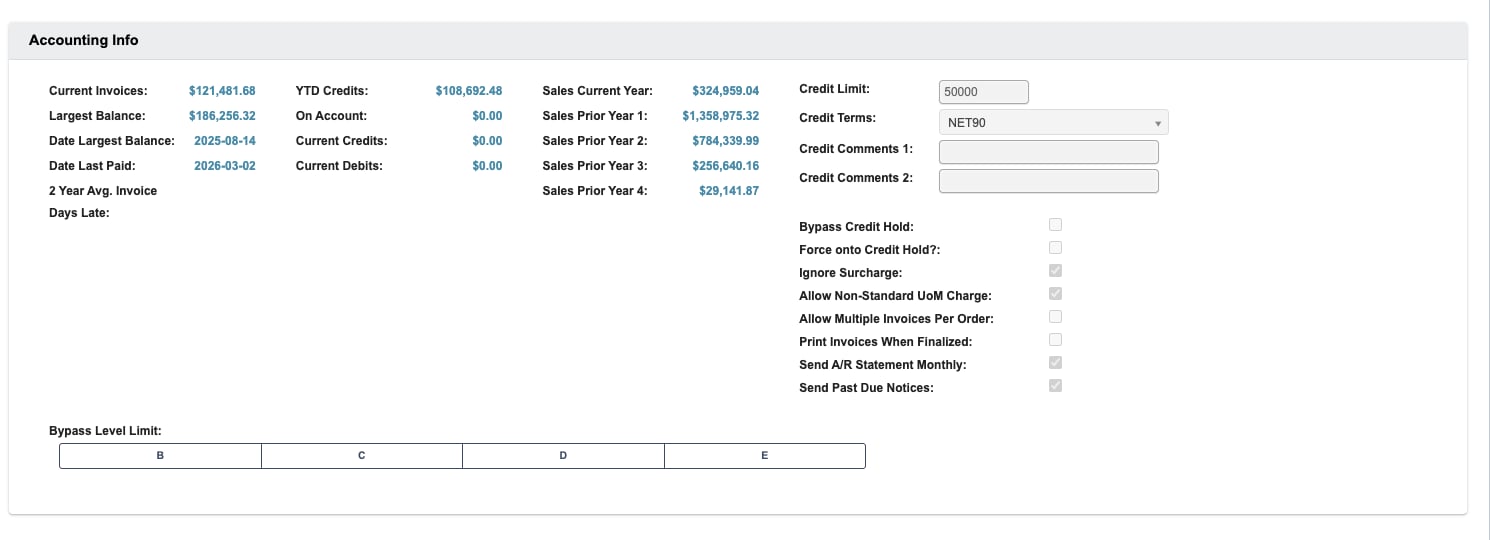 Accounting Info