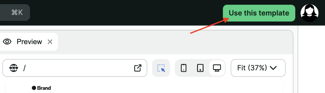 Save site to your team