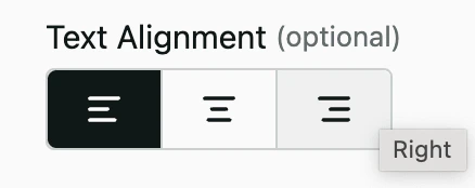 Button group example