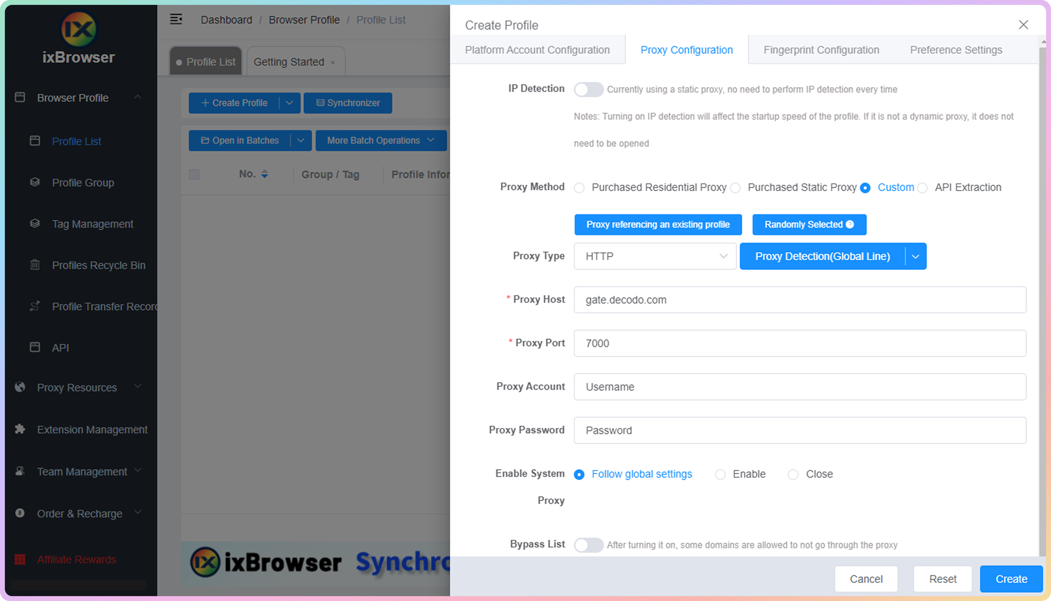 ixBrowser Proxy Setup Guide for Windows - Introduction