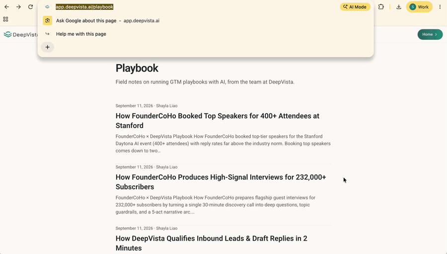 Browsing and copying prompt templates in the updated Playbook library