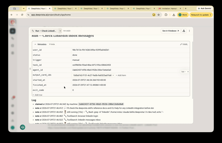 Comment-Based Task Logs