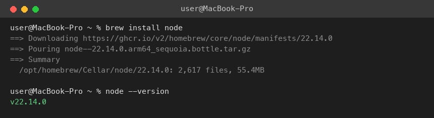 Installing Node.js