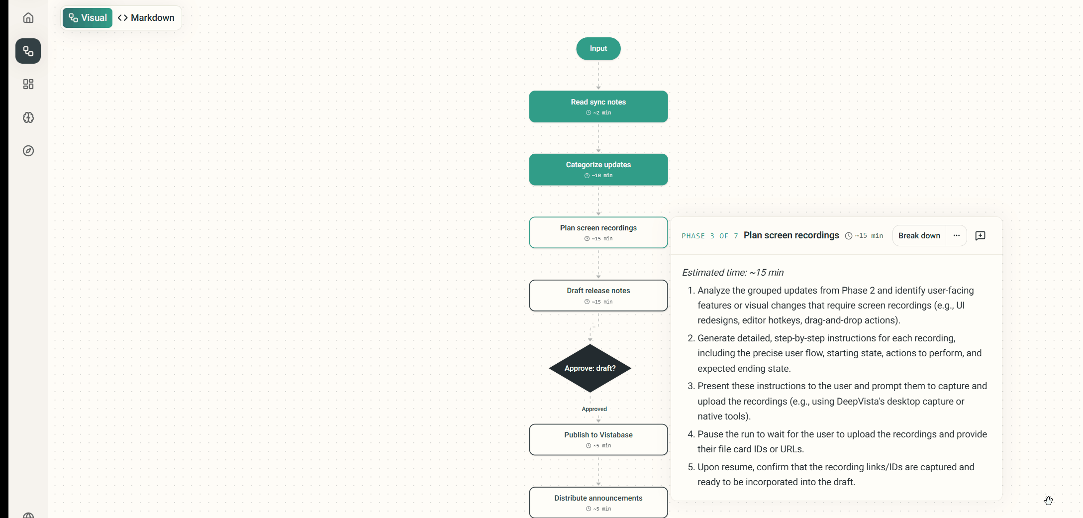 Direct Workflow Editing