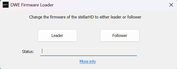 DWE Firmware Loader