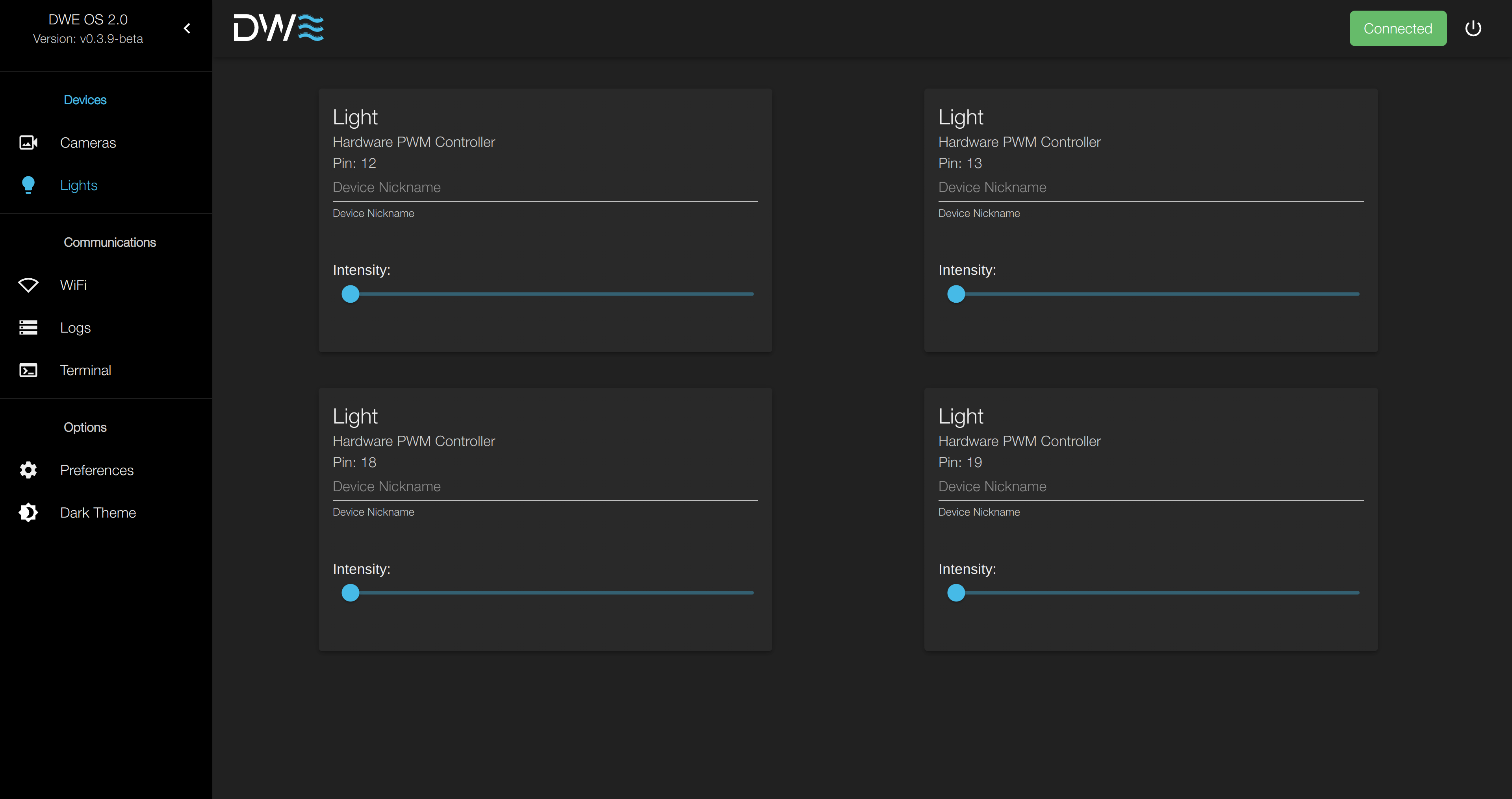 lights page