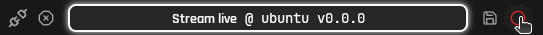 Recording button image