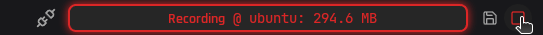 Recording button image