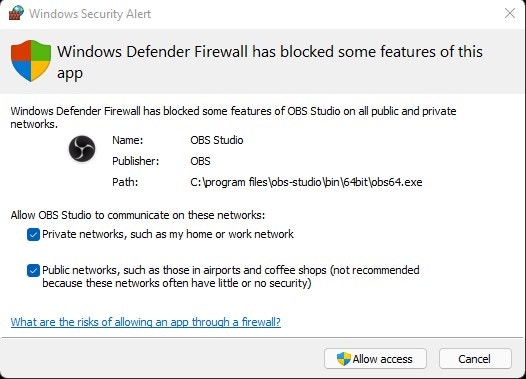 Gstreamer Window Prompt