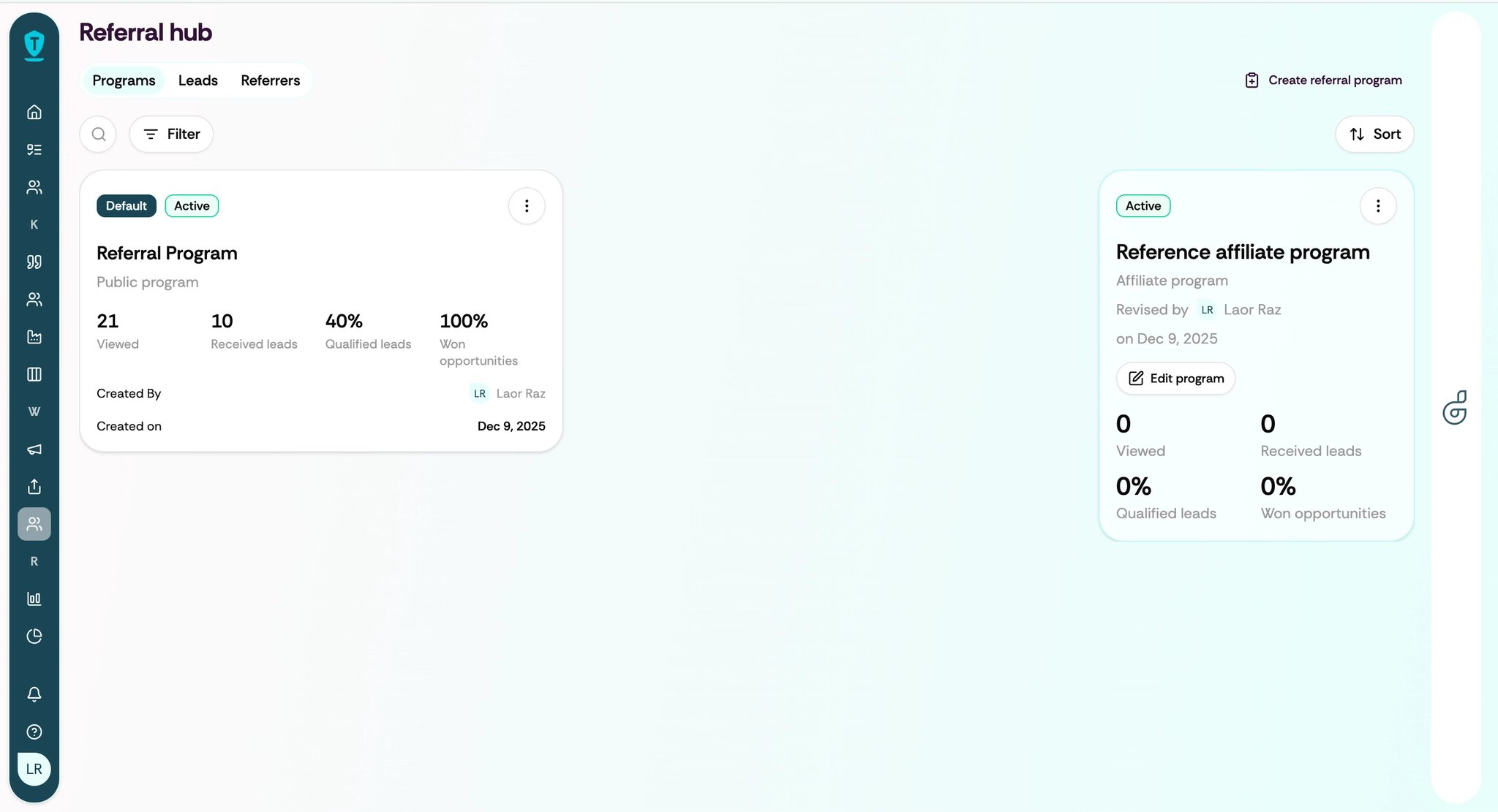 Referral Hub