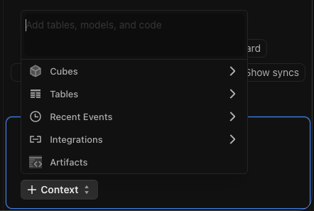Adding other context to Fi