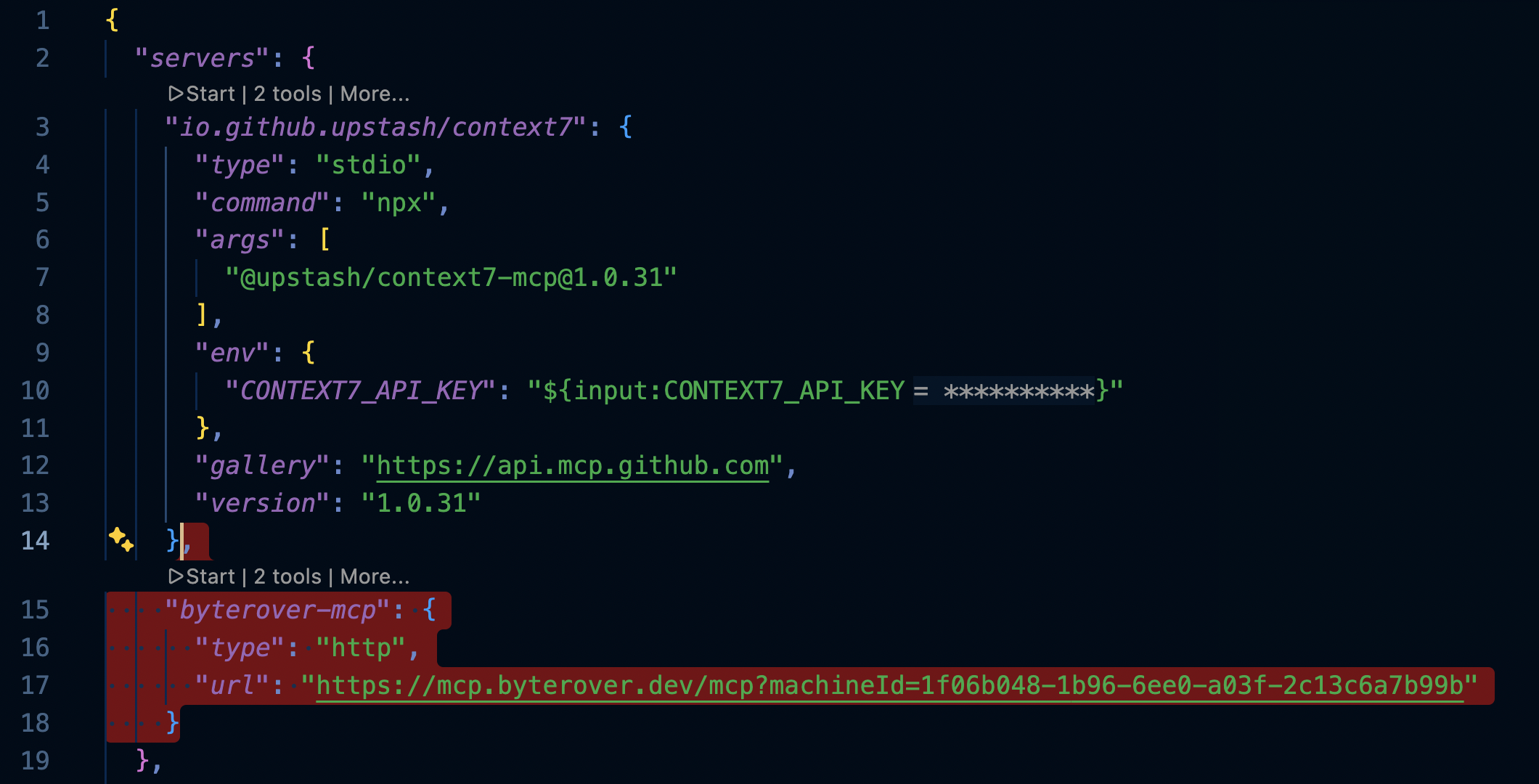 Remove ByteRover MCP