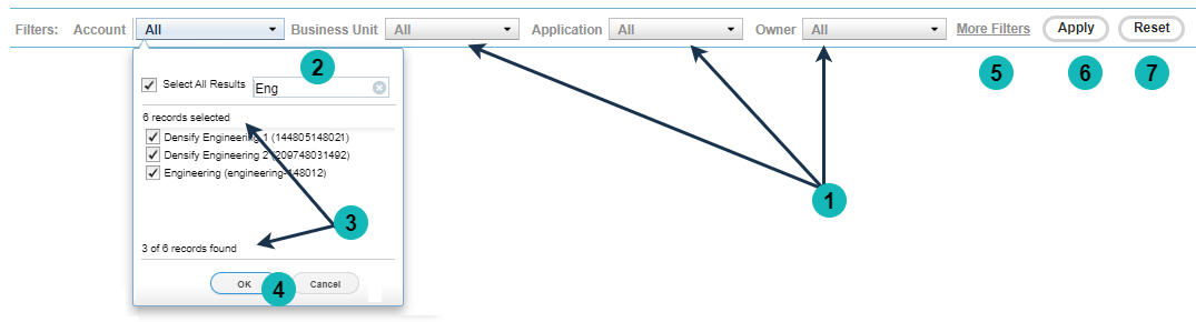 Using the Guest Filter - Kubex Docs