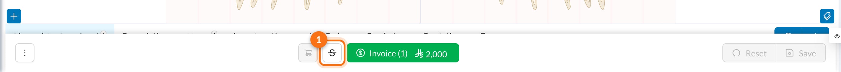 1 Create Quotation button