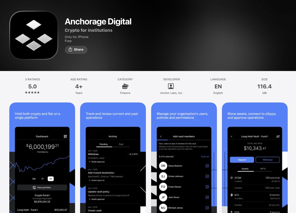 Anchorage Digital iOS