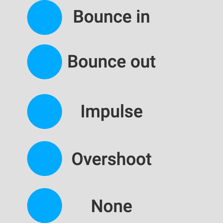Animation curve example 2