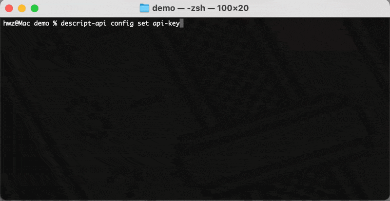 Setting up the CLI